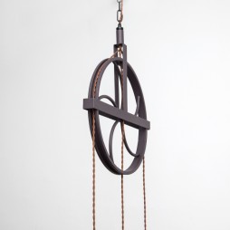 Colgante Rueca 3 x E27 Fabrilamp